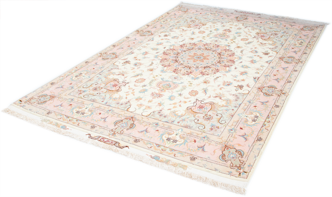 Oriental Tabriz auf Seide