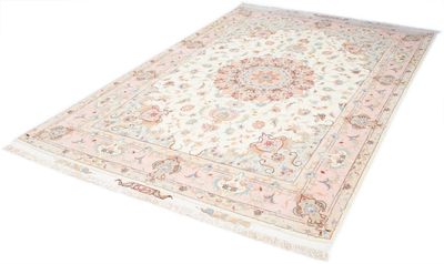 Oriental Tabriz auf Seide