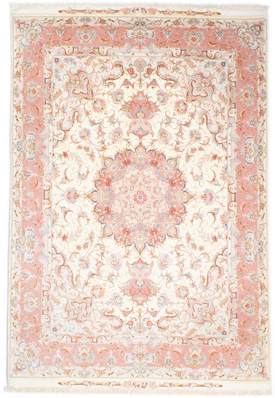 Oriental Tabriz auf Seide