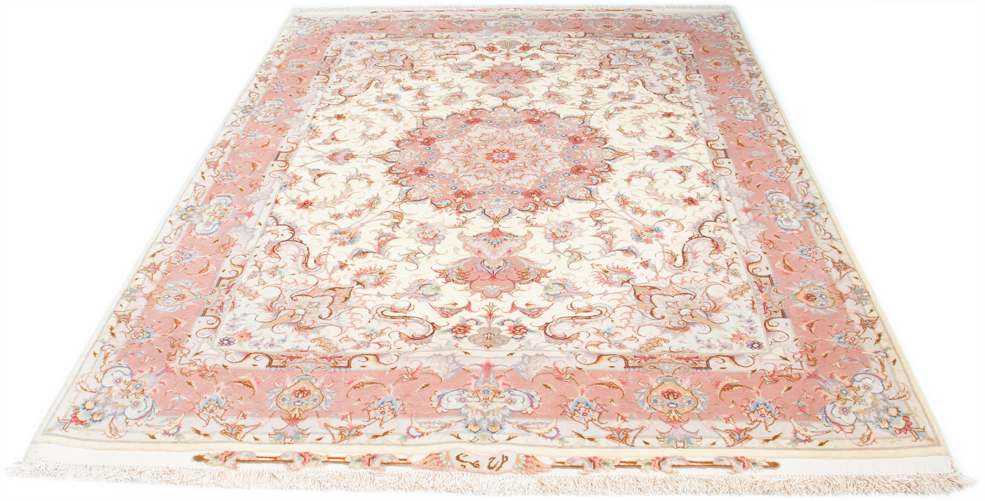 Oriental Tabriz auf Seide