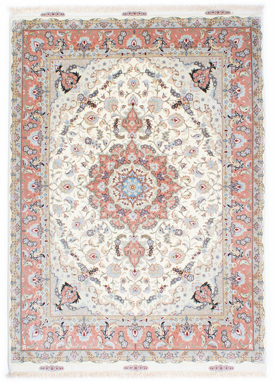 Oriental Tabriz auf Seide