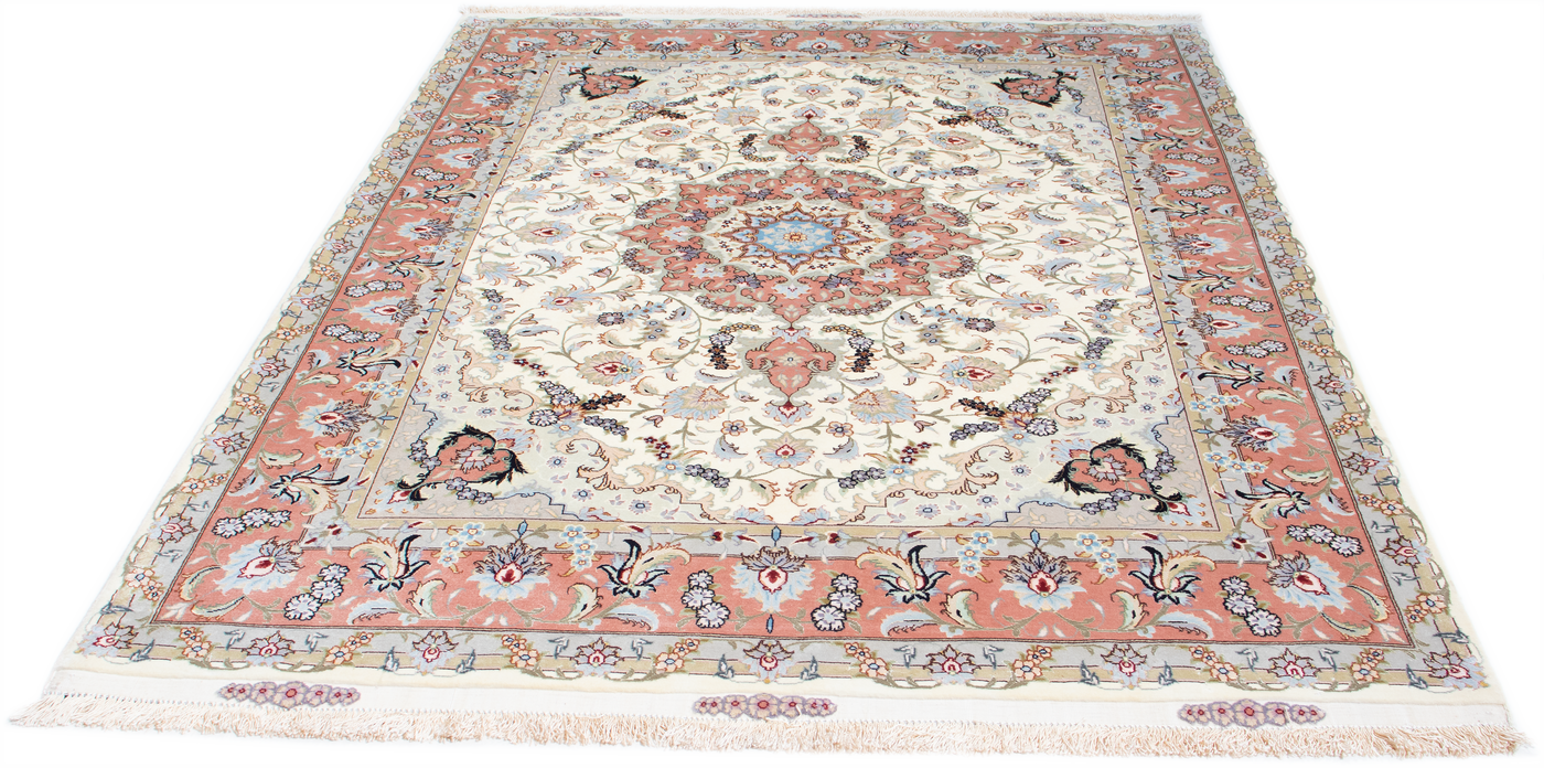 Oriental Tabriz auf Seide