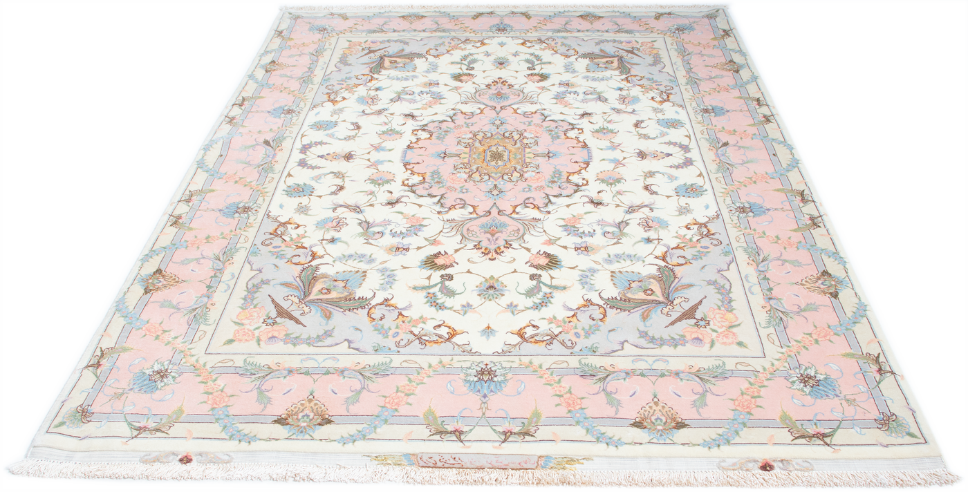 Oriental Tabriz auf Seide