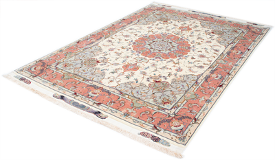 Oriental Tabriz auf Seide