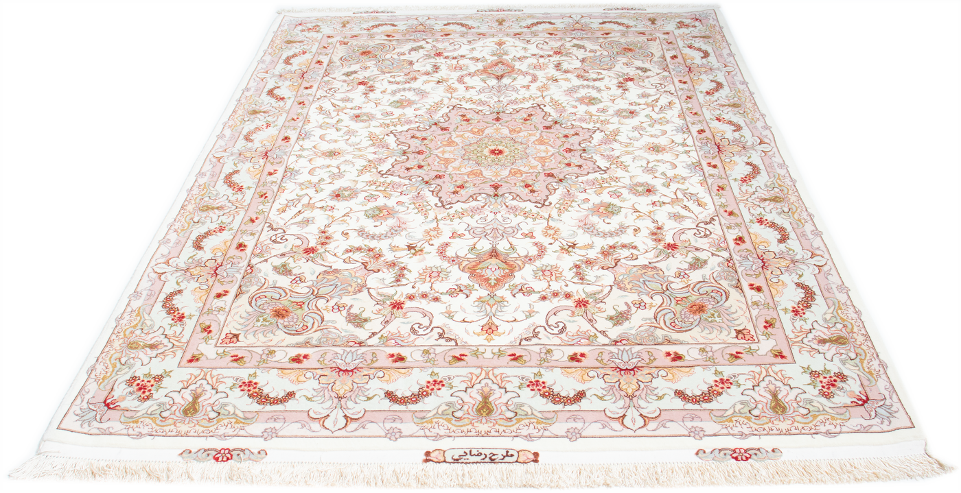 Oriental Tabriz auf Seide