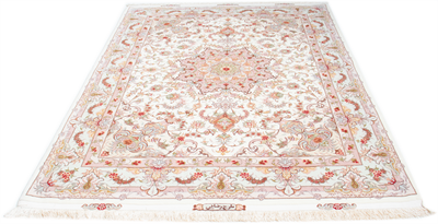 Oriental Tabriz auf Seide