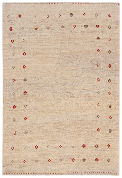 Gabbeh Beige Teppich BeyondKnots