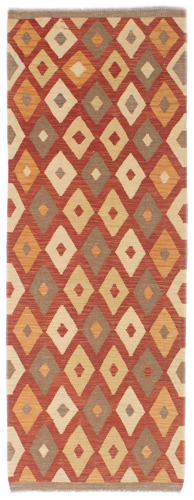 Kelimläufer Klein Muster Afghan Kilim