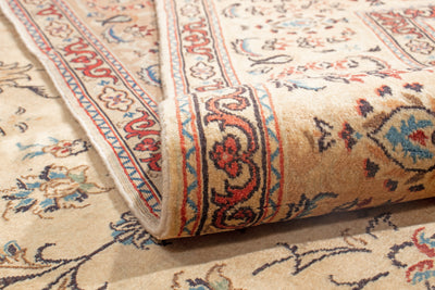 Oriental Mashad Perserteppich Beige